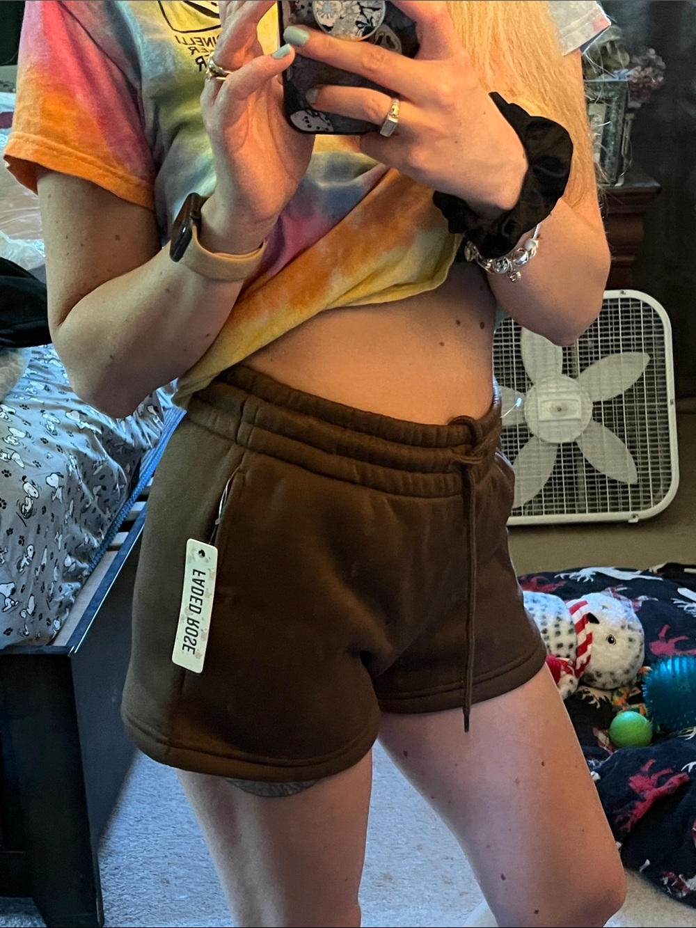 Faded Rose Lounge Shorts